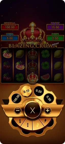 Blazing Crown Deluxe mobile version smartphone